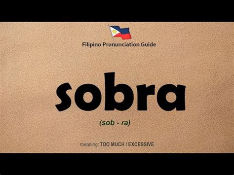 sobra synonym tagalog|Sobra in English: Definition of the Tagalog word sobra.